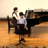 ピアノ教室発表会2016年子どもの歌唱